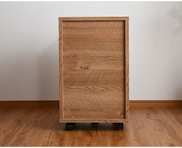 収納ワゴン 幅40cm キャスター付き 引き出し付き 収納 フルスライドレール付き完成品 すき間収納 ラック リビング収納 玄関収納 キッチン収納(代引不可)