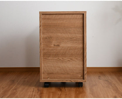 収納ワゴン 幅40cm キャスター付き 引き出し付き 収納 フルスライドレール付き完成品 すき間収納 ラック リビング収納 玄関収納 キッチン収納(代引不可)