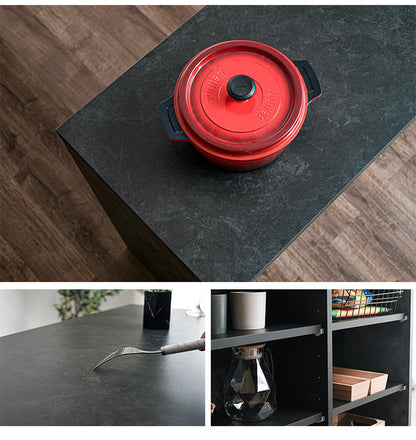 バーカウンター 幅150cm シンプル モダン オープンタイプ収納 高さ調節可能 棚板可動式 日本製 完成品 バー bar キッチン収納(代引不可)