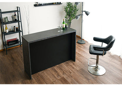 バーカウンター 幅150cm シンプル モダン オープンタイプ収納 高さ調節可能 棚板可動式 日本製 完成品 バー bar キッチン収納(代引不可)