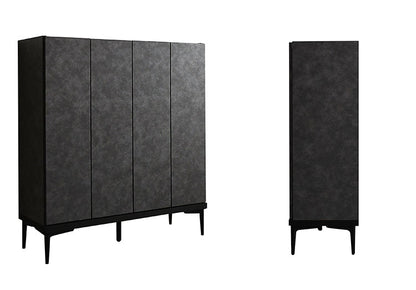 シューズボックス 幅100cm 玄関収納 シューズ収納 石目調 高級感 サイドテーブル リビング 完成品 日本製 キッチン収納 バー bar barカウンター(代引不可)