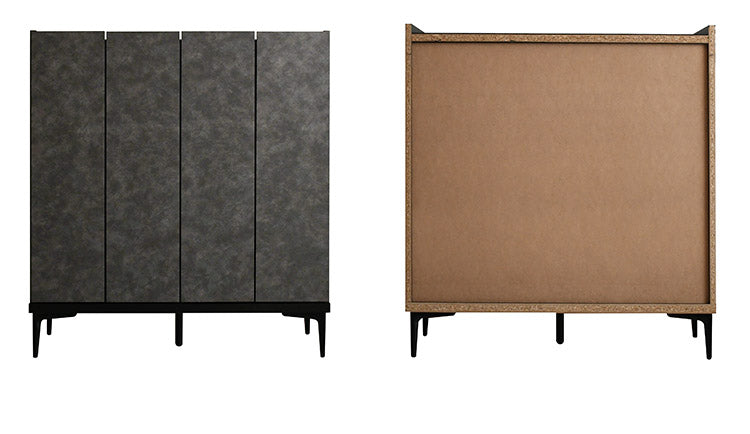 シューズボックス 幅100cm 玄関収納 シューズ収納 石目調 高級感 サイドテーブル リビング 完成品 日本製 キッチン収納 バー bar barカウンター(代引不可)