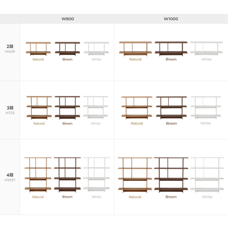 roomnhome バルトスクエアラック 幅100cm 3段 オープンラック 木製 見せる収納 収納 サイドテーブル メイクスペース デザインラック シェルフ スリム ディスプレイラック韓国インテリア
