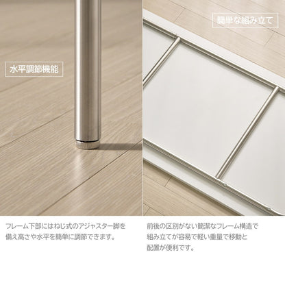 roomnhome ステンレス デスク バルト 幅80 幅100 幅120 80×60cm 100×60cm 120×60cm 4人掛け スチール ミッドセンチュリー リビング ダイニング パソコンデスク つくえ 机 デスク テーブル 丈夫