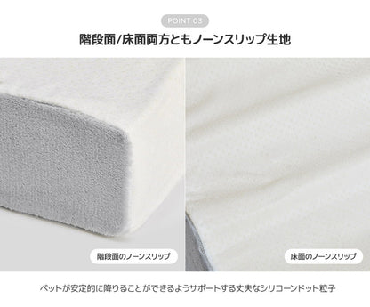 roomnhome ベーシックペットスロープ ステップ 犬用運動玩具 ペットステップ 犬 階段 ペット用 ステップ 犬階段 犬用階段 犬用 ステップ ドックステップ 犬ステップ ペット階段(代引不可)