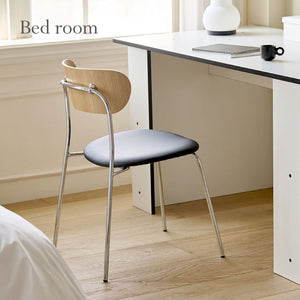 roomnhome ダイニングチェア おしゃれ ブロンクスチェア ファブリック 撥水コーティング仕様【リコメン堂限定】背もたれ ミッドセンチュリー 高級インテリア 韓国 インテリア チェア 北欧(代引不可)