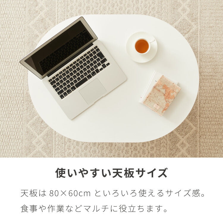 【roomnhome×リコメン堂】ローテーブル 80cm クローム脚 おしゃれ 韓国インテリア 高さ42cm 耐荷重約20kg センターテーブル【限定商品】かわいい シンプル インテリア モダン(代引不可)