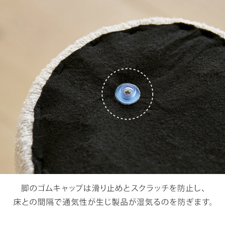 roomnhome クロ-バー スツール ブークレ ミニマル モダン おしゃれ 滑り止め クッション インテリア ドレッサースツール カフェ 寝室 リビング ドレスルーム 椅子 チェアー