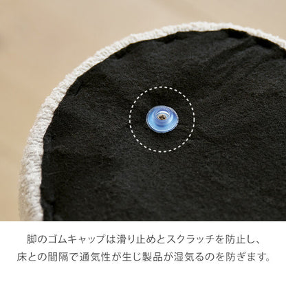 roomnhome クロ-バー スツール ブークレ ミニマル モダン おしゃれ 滑り止め クッション インテリア ドレッサースツール カフェ 寝室 リビング ドレスルーム 椅子 チェアー