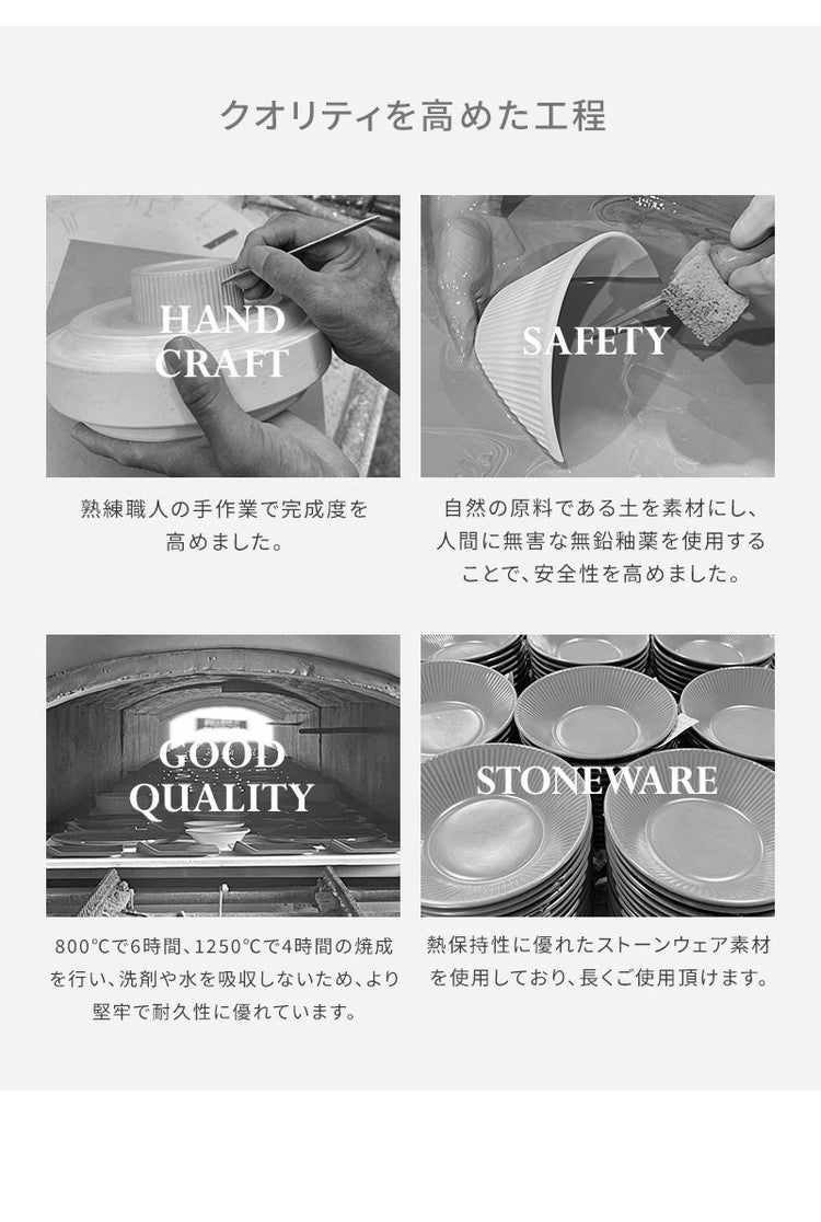 roomnhome HYGGE 食器セット 27点セット 4人分韓国製 食器セット オーブン使用可能 衛生法検査済み食器 お皿 皿 プレート 小皿 ボウル 大皿 おしゃれ 韓国製 器 パスタ皿 キッチン(代引不可)