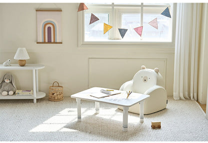 Roomnhome 色々な動物キャラクターデザイン 子供用 折り畳み テーブル 幅70cm 4段階 高さ調整 70×60×29cm アルファベット 韓国産 E1級 エコ合板使用 キッズテーブル 勉強机 ルームアンドホーム(代引不可)