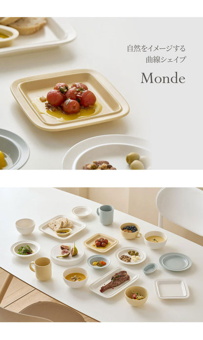 Roomnhome 食器セット 22点セット MONDE 4人 韓国食器 食器セット オーブン使用可能 食器 お皿 皿 プレート 小皿 ボウル 大皿 おしゃれ 韓国製 器 パスタ皿 キッチン プレゼント 結婚祝い(代引不可)