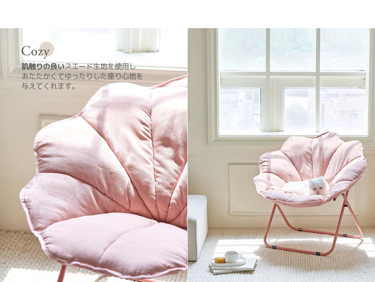 Roomnhome ムーンチェア-フォールディングチェアリラックスチェア 折り畳み椅子 折りたたみ椅子 背もたれ ムーンチェア ラウンジチェア ポーダブルチェア アルミチェア 椅子 一人掛け(代引不可)