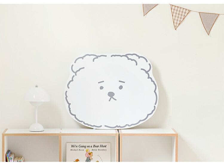 【リコメン堂限定】 roommhome プチキッズテーブル アニマル 幅56-59cm 高さ調整付き 折りたたみ キッズテーブル 子供 テーブル 子供用 テーブル 折り畳み 子供テーブル 机 こども用(代引不可)