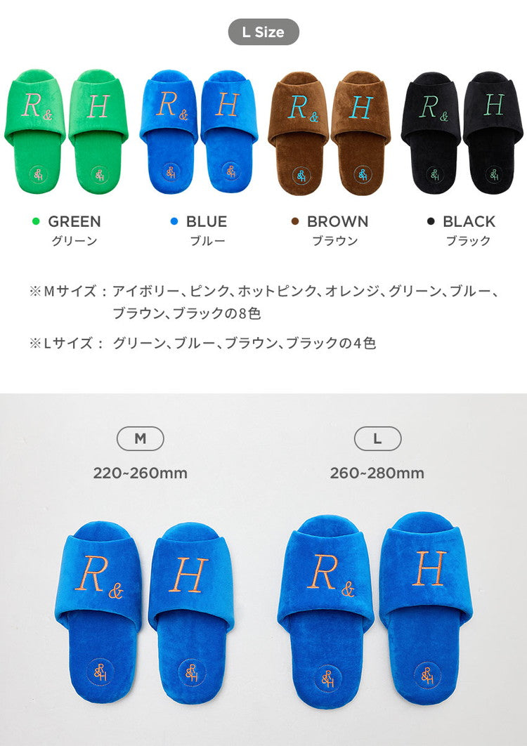 roomnhome ルームシューズ 選べる31タイプ もこもこ シンプル 22cm~24.5cm おしゃれ 冬用 室内 韓国インテリア 内履き レディース もこもこ 暖かい 冬 ふわふわ 滑りにくい スリッパ(代引不可)