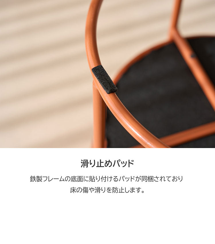テラ ベルベット 円形スツール 化粧台 椅子 ドレッサー 補助椅子 オットマン 丸 北欧 韓国インテリア おしゃれ カフェ コンパクト 寝室 クリーム ブラウン ブラック 3色 ROOM&HOME