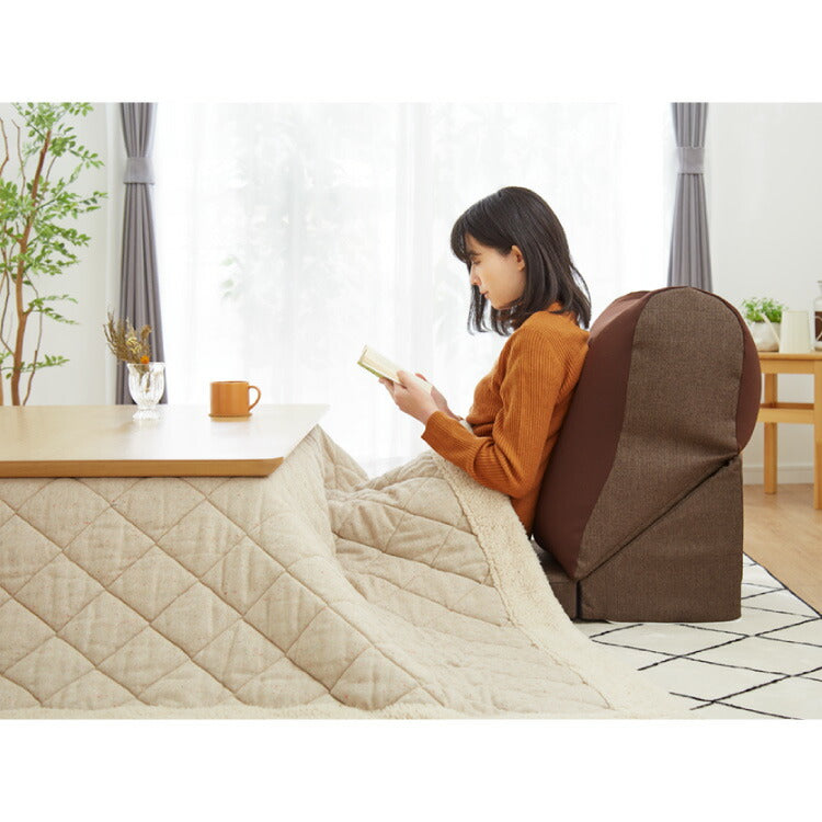 座椅子 こたつ ビーズクッション 日本製 スマホソファ スマートフォン こたつ用 ビーズソファ シングル 国産 ローソファ おしゃれ 背もたれ ウレタン 座布団 新生活 一人暮らし(代引不可)