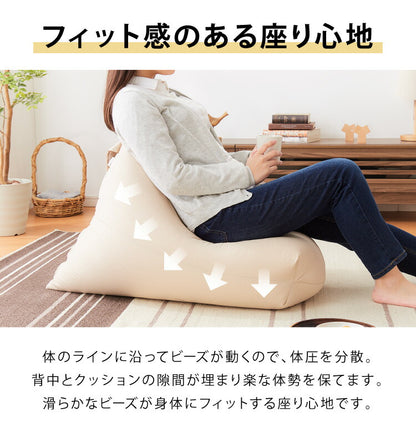 日本製 カバーリング ビーズクッション 巾着型 レゴリス Sサイズ 専用カバー 本体セット 洗えるカバー 同色 セット 国産 クッション おしゃれ コンパクト(代引不可)