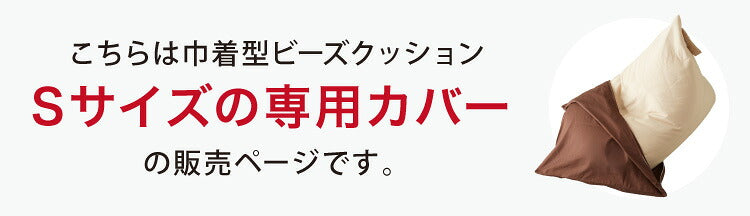 レゴリス Sサイズ 専用カバー 専用 ビーズクッション カバー おしゃれ 巾着型 洗える カバー クッションカバー 着せ替え 三角 コンパクト(代引不可)