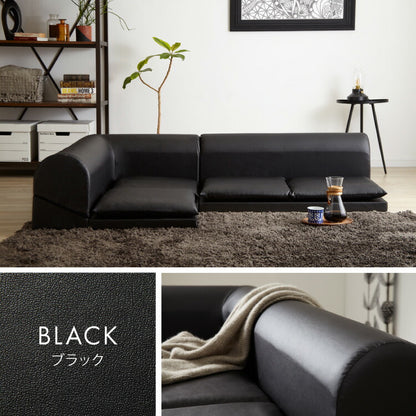 日本製 レザー フロアソファ ソファ ソファー ローソファ コーナー 3人掛け カウチソファ コーナーソファ おしゃれ 北欧 ソファセット 2人掛け 三人掛け 二人掛け こたつ(代引不可)
