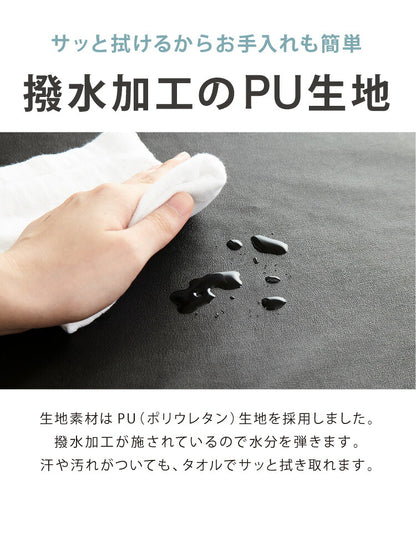 日本製 ストレッチマット 折りたたみ 厚手 極厚 エクササイズマット ヨガマット 40mm マット キャンプ アウトドア トレーニング ジム 撥水加工 キャンプマット 国産(代引不可)
