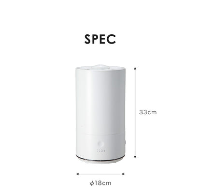 simplus シンプラス 超音波加湿器 UVランプ搭載 5L 大容量 約7畳対応 静音 上から給水 上部給水 LEDライト付き セラミックカートリッジ付き 卓上 リビング 寝室 オフィス 子供部屋 SP-CH01