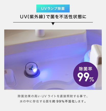 simplus シンプラス 超音波加湿器 UVランプ搭載 5L 大容量 約7畳対応 静音 上から給水 上部給水 LEDライト付き セラミックカートリッジ付き 卓上 リビング 寝室 オフィス 子供部屋 SP-CH01