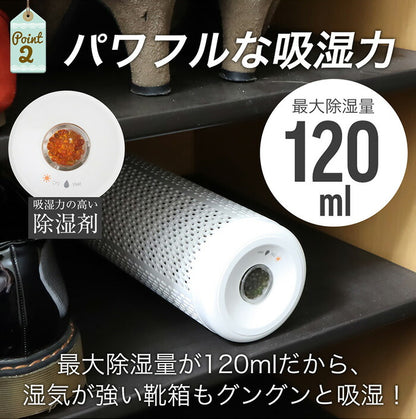 繰り返し使えるコンパクト除湿器 3本セット コンパクト 衣類乾燥 クローゼット 湿気取り 小型 梅雨対策 防カビ 乾燥剤
