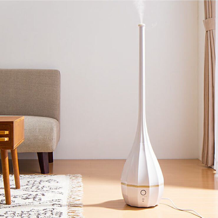 2Way 超音波加湿器 ハイポジション 3L タワー型 超音波 加湿器 アロマ加湿器 卓上 おしゃれ シンプル アロマ オフィス