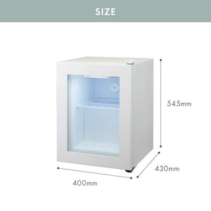 simplus ディスプレイ 冷凍庫 21L ガラストップ 店舗 業務用 セカンド SP-SD21 シンプラス 卓上 コンパクト ショーケース