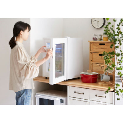 simplus シンプラス ディスプレイ冷蔵庫 68L SP-68DSL ショーケース仕様 冷蔵庫 店舗 業務用 家庭用 ガラス サブ 【メーカー1年保証】