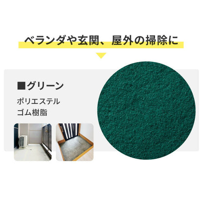 【替えモップ単品2枚セット】 simplus 電動回転モップ 替えモップパッド 屋内用 網戸用 屋外用 SP-TRMD(代引不可)【メール便配送】