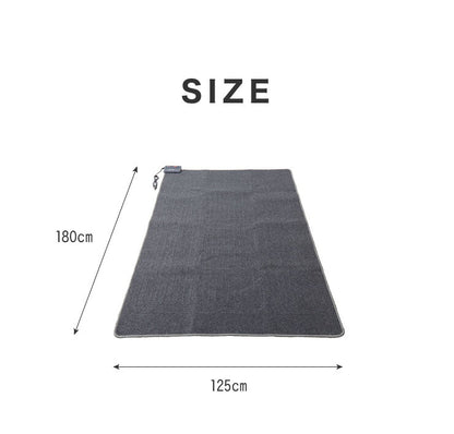 1.5畳 ホットカーペット 本体 省エネ 180×125 電気カーペット 電機マット 切り忘れ自動OFF 冬 暖房 敷物 ホットマット 電気マット 足元暖房 ラグマット 折り畳み 収納 ダニ退治機能付