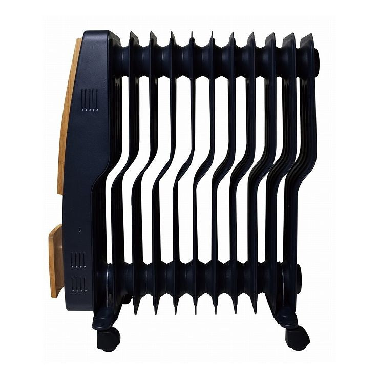 TEKNOS テクノス オイルヒーター11枚フィン デジタル表示 木目調 TOH-D1110NB 暖房 冬 部屋 室内 あったか 冬物 器具 電気 家電