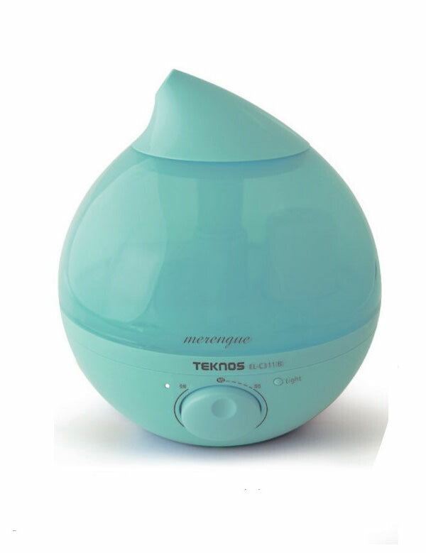 TEKNOS テクノス NEW 滴型超音波加湿器 2.8L メレンゲ ブルー EL-C311(B) 暖房 冬 部屋 室内 あったか 冬物 器具