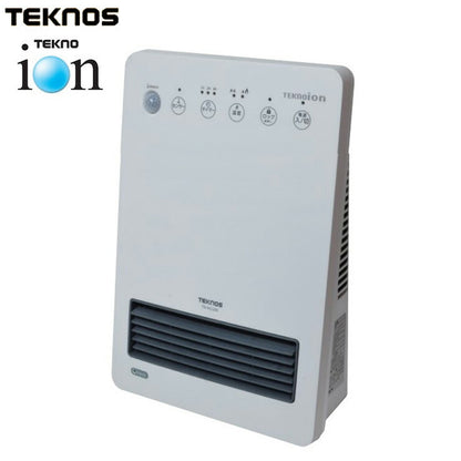 TEKNOS テクノス 人感センサー付きセラミック ヒーター(テクノイオン) 1200W,600W TSI-M2200 暖房 冬 部屋 室内 あったか 冬物
