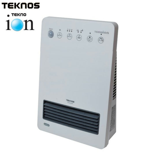 TEKNOS テクノス 人感センサー付きセラミック ヒーター(テクノイオン) 1200W,600W TSI-M2200 暖房 冬 部屋 室内 あったか 冬物