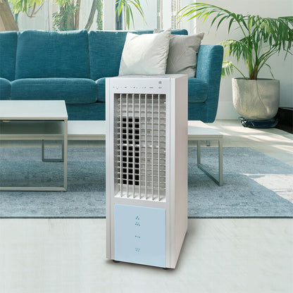 TEKNOS 冷風機 小型 冷風扇風機 静音 おしゃれ 冷風 扇風機 リモコン付き アウトドア コンパクト スリム 送風 リビング キッチン 子供部屋 タイマー 節電 業務用 倉庫 工場 体育館 テクノス TCW-020