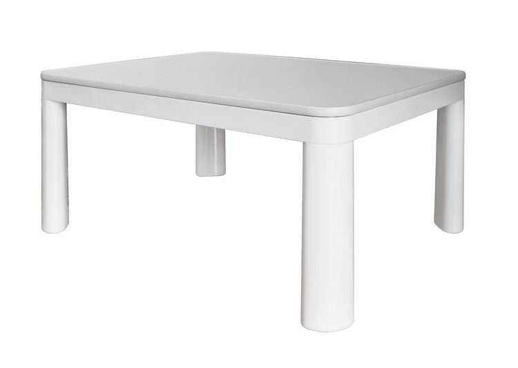 テクノス こたつ本体 60×80cm ホワイト EKA-680AW 長方形 ヒーターユニット こたつ テーブル リビングテーブル 一人暮らし おしゃれ TEKNOS