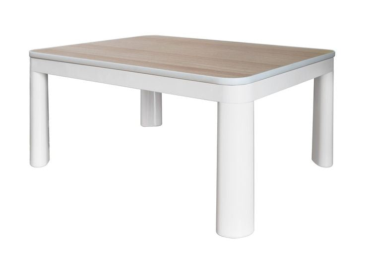 テクノス こたつ本体 60×80cm ホワイト EKA-680AW 長方形 ヒーターユニット こたつ テーブル リビングテーブル 一人暮らし おしゃれ TEKNOS