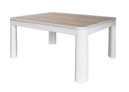 テクノス こたつ本体 60×80cm ホワイト EKA-680AW 長方形 ヒーターユニット こたつ テーブル リビングテーブル 一人暮らし おしゃれ TEKNOS