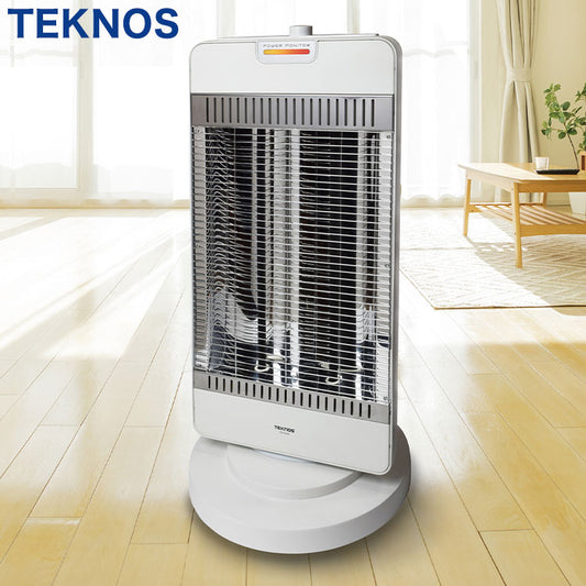 テクノス シーズヒーター 1200W パワーモニター ホワイト 冬 一人暮らし 部屋 室内 あったか 冬物 家電 節電 TEKNOS TSH-9201