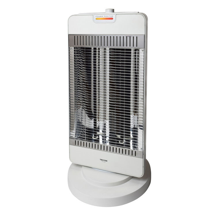 テクノス シーズヒーター 1200W パワーモニター ホワイト 冬 一人暮らし 部屋 室内 あったか 冬物 家電 節電 TEKNOS TSH-9201