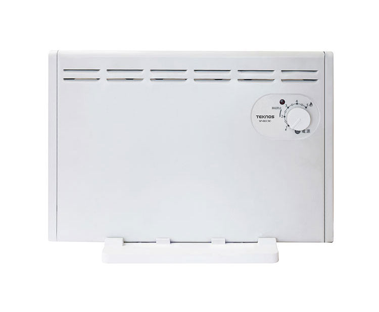 テクノス TEKNOS パネルヒーター 壁掛との2WAY 寒冷地仕様 シーズ管 320W 冬 一人暮らし 部屋 室内 あったか 冬物 家電 節電 SP-003 W ホワイト 凍結防止 床置き 壁掛け 転倒OFF 温度調節 リビング