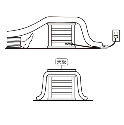 テクノス 就寝用コタツ100W 天板付き 一人コタツ 冬 一人暮らし 一人用 部屋 室内 あったか 冬物 家電 節電 ブラウン ダークブラウン TEKNOS ASK-101 ASK-105DB