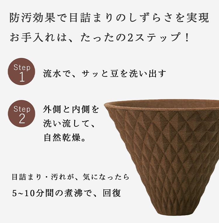 波佐見焼 ekubo セラミックコーヒーフィルター 保護ホルダー付き 燦セラ セラミック製 コーヒーフィルター プロの味 職人技 ろ過 家カフェ お手入れ簡単 コーヒー キッチン 休憩 カフェ時間(代引不可)