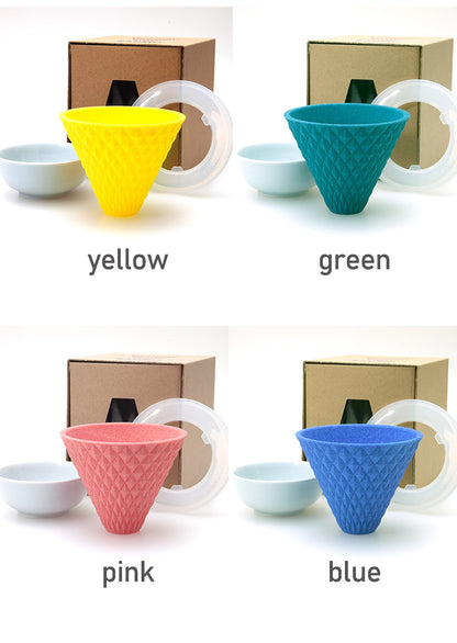 波佐見焼 ekubo セラミックコーヒーフィルター 保護ホルダー付き 燦セラ セラミック製 コーヒーフィルター プロの味 職人技 ろ過 家カフェ お手入れ簡単 コーヒー キッチン 休憩 カフェ時間(代引不可)