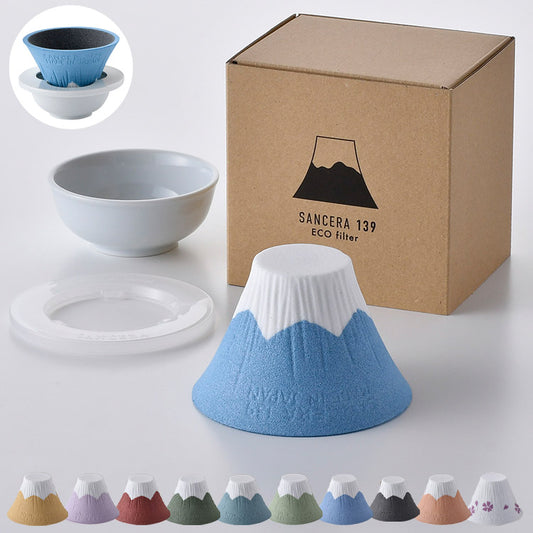 COFIL fuji コフィル フジ セラミック コーヒーフィルター コーヒードリッパー ドリップ フィルター不要 ギフト富士山 富士 かわいい 波佐見焼 キッチン 休憩 カフェ時間(代引不可)