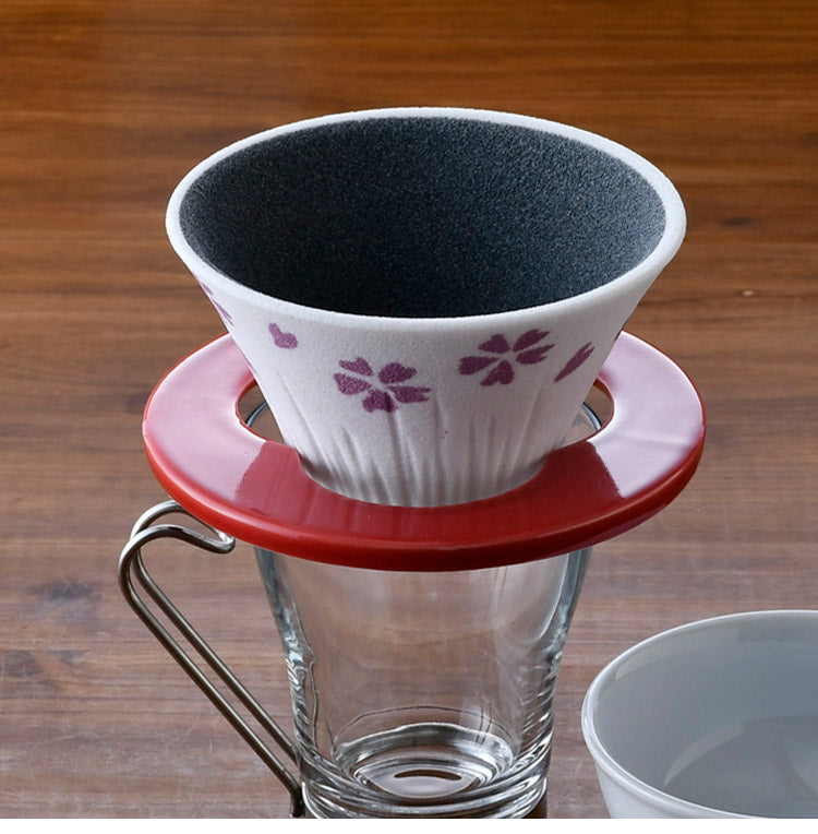 COFIL fuji コフィル フジ セラミック コーヒーフィルター コーヒードリッパー ドリップ フィルター不要 ギフト富士山 富士 かわいい 波佐見焼 キッチン 休憩 カフェ時間(代引不可)