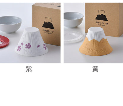 COFIL fuji コフィル フジ セラミック コーヒーフィルター コーヒードリッパー ドリップ フィルター不要 ギフト富士山 富士 かわいい 波佐見焼 キッチン 休憩 カフェ時間(代引不可)